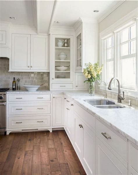 90 Elegant White Kitchen Cabinet Design Ideas Page 14 Of 91