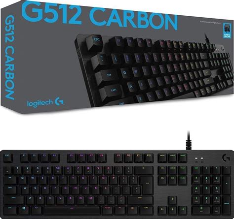 Logitech G512 Carbon Lightsync RGB Mechanical - Gaming Store - Sell all ...