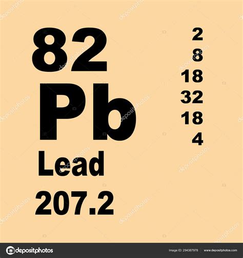 Lead Periodic Table Info Cabinets Matttroy