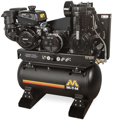 Mi T M Compressor Generator Ag2 Sk14 30m 4000w 14hp The Air Compressor Store