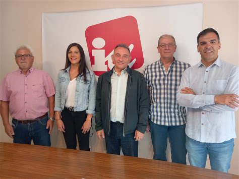 Las Candidaturas De Izquierda Unida En La Comarca De Puertollano Se