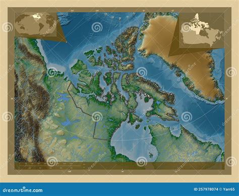Nunavut Canada Physical Capital Stock Illustration Illustration Of