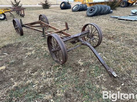 Mccormick Deering Antique Steel Wheel Running Gear Bigiron Auctions