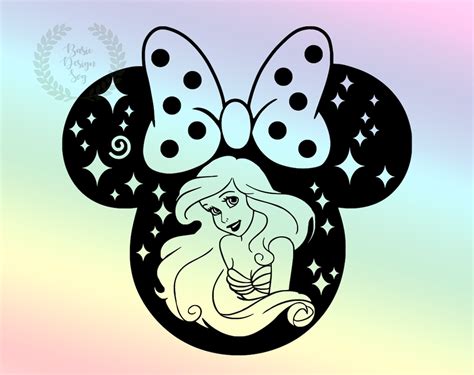 Princess Ariel Svg Ariel Cricut Svg Mermaid Cricut Svg Princess