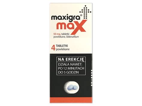 Maxigra Max Tabletki Powlekane Mg