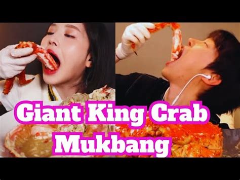 Giant King Crab Mukbang Compilation Video YouTube