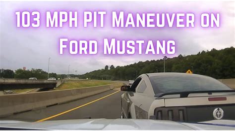 Fleeing Ford Mustang Is Greeted By The Arkansas State Police PIT TVI