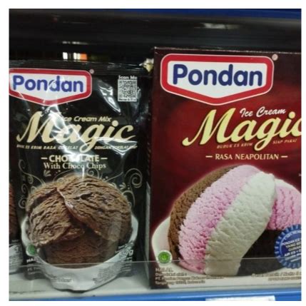 Jual Pondan Magic Ice Cream Gr Shopee Indonesia