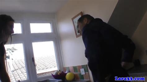 UK Mature In Stockings Fucks And Wanks Repair Man FAPCAT