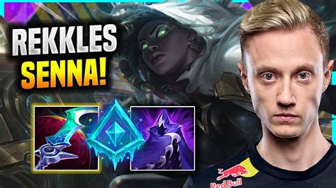 Rekkles Is Ready To Play Senna G Rekkles Plays Senna Support Vs