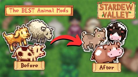 The Best Animal Mods In Stardew Valley Youtube