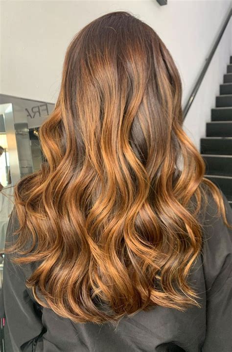 32 Beautiful Golden Brown Hair Color Ideas Blonde Balayagehighlights