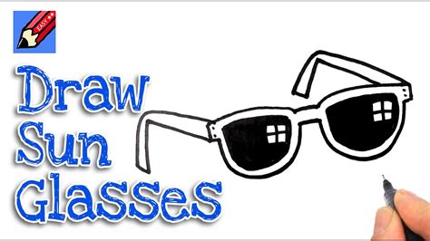 How To Draw Sunglasses Really Easy Drawing Tutorial, 59% OFF