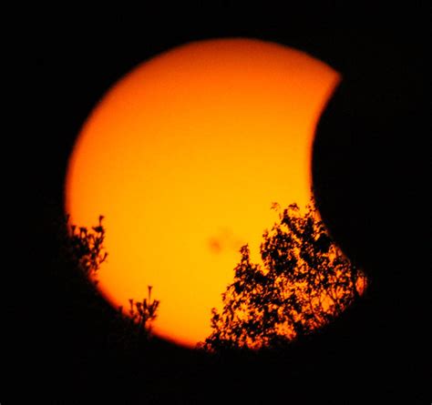 Setting Sun Partial Eclipse Sky And Telescope Sky And Telescope