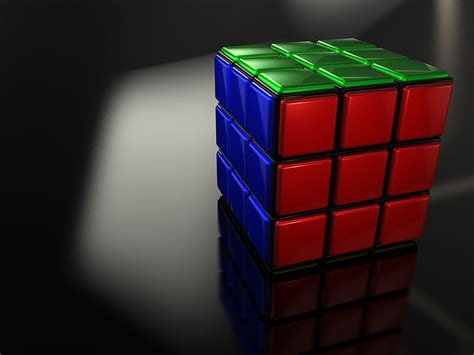 D Rubik D Cube Rubik Abstract Hd Wallpaper Peakpx