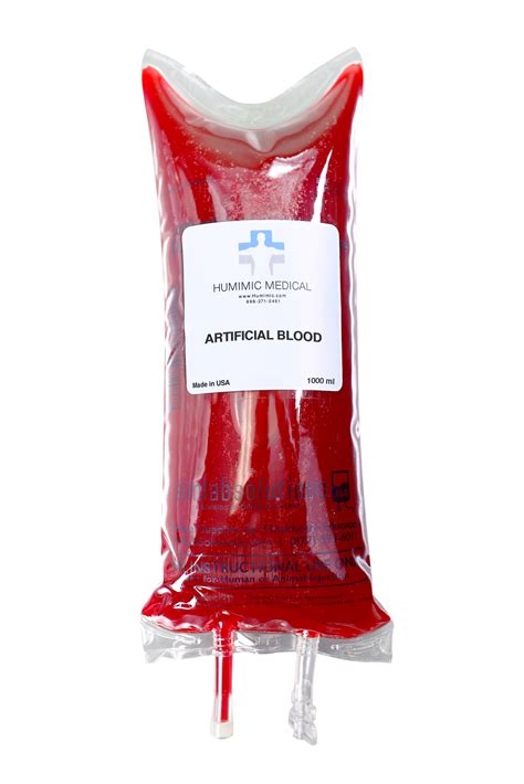 Artificial Blood 1000 Ml Humimic Medical