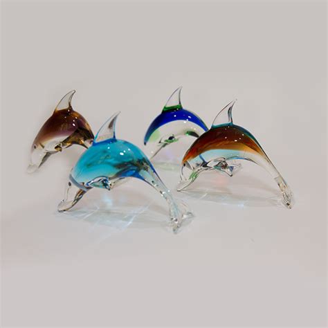 Dolphins Murano Glass Made In Italy Masterpieces Murano Glass