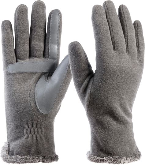 Isotoner Women S Stretch Fleece Gloves With Microluxe And Smart Touch