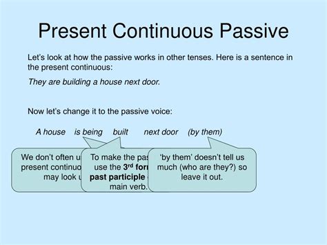 Ppt The Passive Voice Powerpoint Presentation Free Download Id1356233