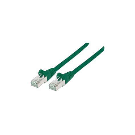 Câble réseau 1M CAT6a S FTP Vert