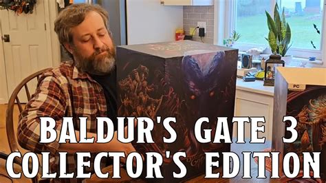 Baldurs Gate 3 Collectors Edition Unboxing Nerd Immersion Youtube