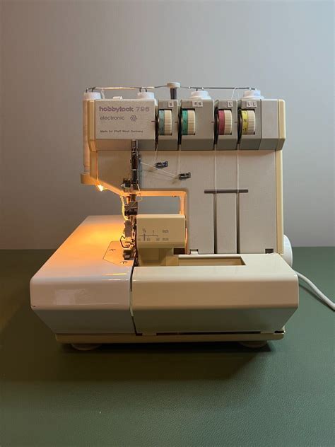 Pfaff Hobbylock 796 Electronic Serger Sewing Machine With Thread And Pedal Ebay