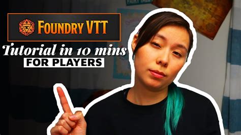 Player S Guide To Foundry Vtt All The Basics In Minutes Youtube