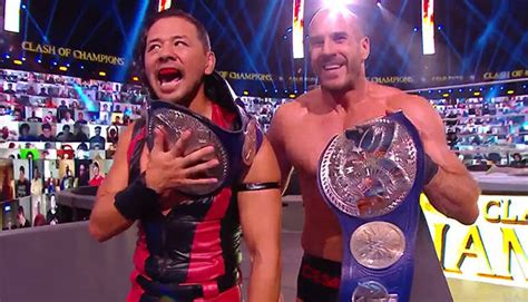 Shinsuke Nakamura And Cesaro Defend Smackdown Tag Team Titles On Clash