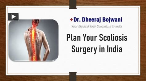 PPT Plan Your Scoliosis Surgery In India PowerPoint Presentation