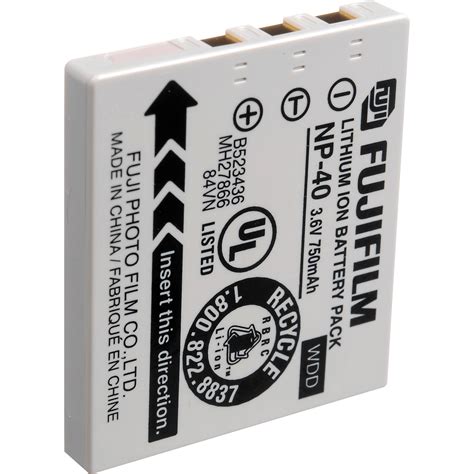 Fujifilm Np 40 Lithium Ion Battery 36v 750mah 15602839 Bandh