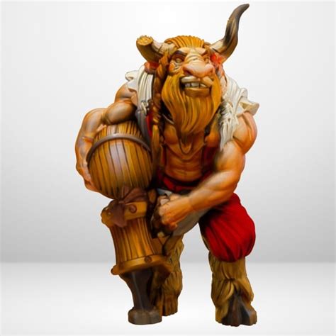 Hot Goblin ミノタウロス バーテンダー ミニチュア ホットゴブリン 酒場 TRPG