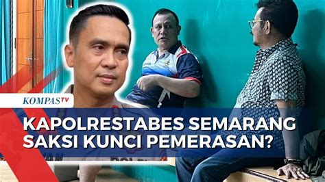 SYL Minta Kapolrestabes Semarang Temui Firli Bahuri Kombes Irwan Anwar