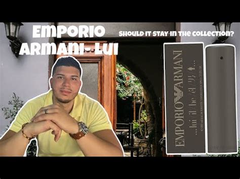 Emporio Armani Lui Fragrance Review Youtube