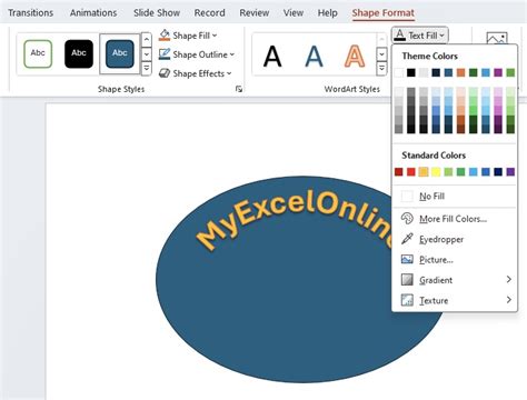 Unleash Your Creativity With Curved Text In Powerpoint Myexcelonline