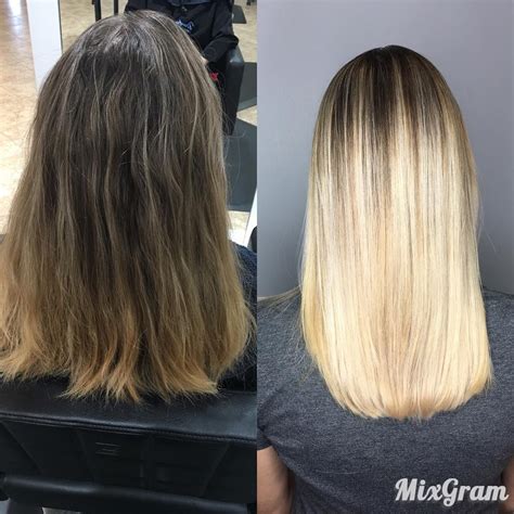 Brunette To Blonde Before And After Transformation Fall Blonde Blonde Hair Brunette To Blonde