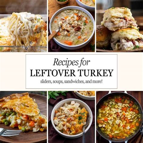 Leftover Turkey Recipes I Am Homesteader