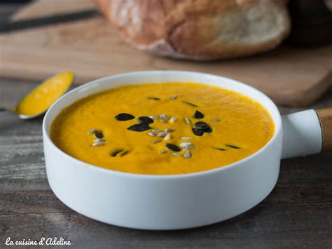 Velouté de courge carottes et curcuma La Cuisine d Adeline