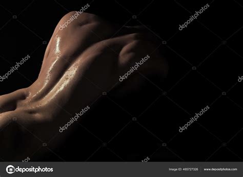Fotos De Sexy Man With Naked Muscular Body Sexy Man With Wet Naked