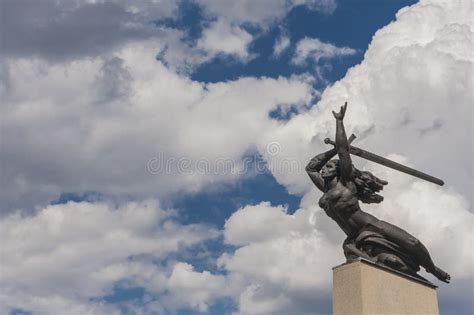 Nike Monument To The Heroes Of Warsaw By Marian Konieczny Stock Photo