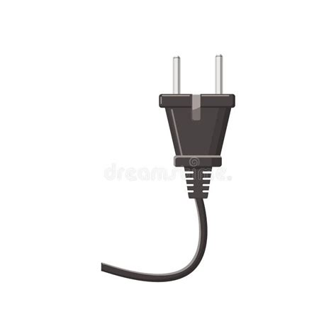 Electricity Plug Icon Cartoon Style Stock Illustration Illustration