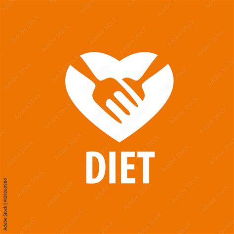 Vector Logo For Diet Stock Vector Adobe Stock