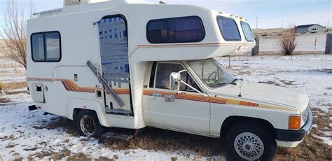 1984 Toyota Sunrader 22r Ec Manual Motorhome For Sale In Moorcroft Wy