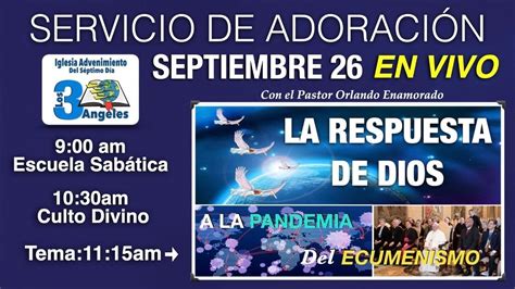 Servicio de Adoración Sábado Pastor orlando Enamorado Fairfield