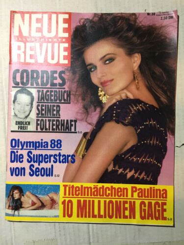 Neue Revue Illustrierte 38 1988 Neue Revue 16 09 1988 EBay