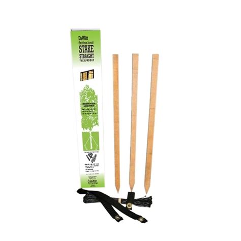 Dewitt Pss Tree Stakes Kit 32 In L Hardwood