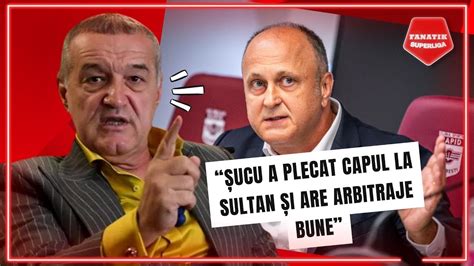 Gigi Becali L A IRONIZAT Pe Dan Sucu Inainte De Rapid CFR Cluj YouTube