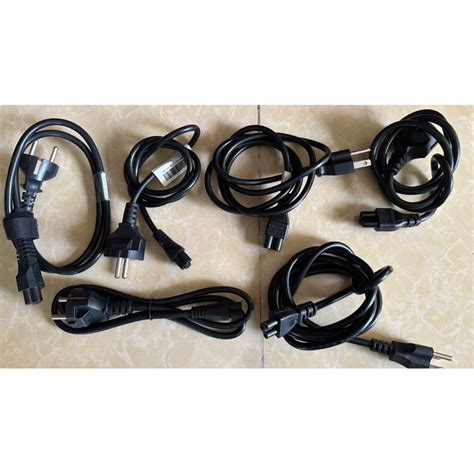 3 Pin Laptop Power Cable Zinc Cable Shopee Singapore