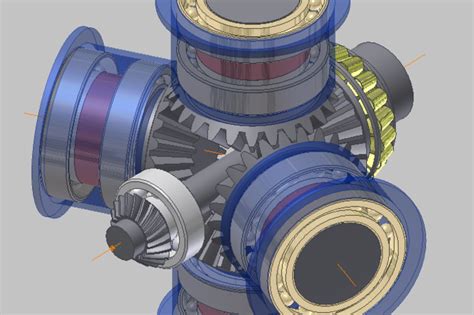 Bevel Gear Assembly Keycreator Step Iges 3d Cad Model Grabcad