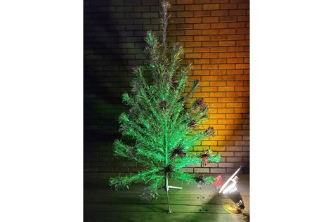 Aluminum Christmas Tree Color Wheel