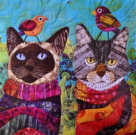 Nancy Brown animal quilt art - Art Kaleidoscope